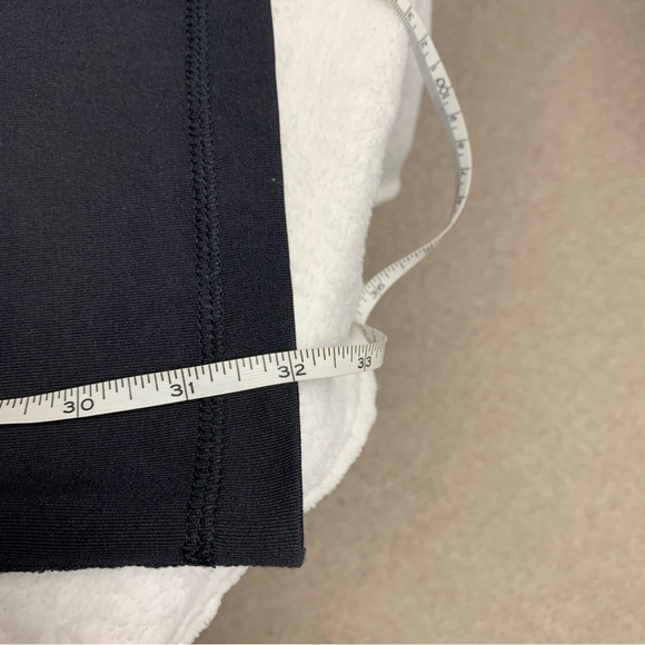 Nike Dri-fit black athletic pants size M white swoosh on front - Picture 6 of 8